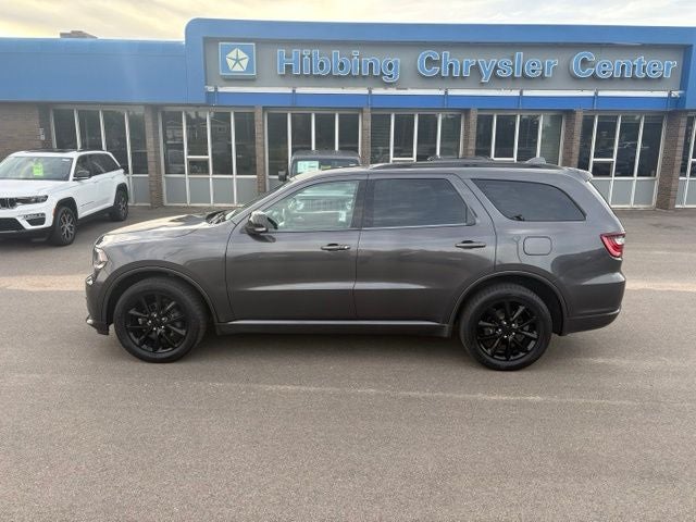 2018 Dodge Durango GT in Granite Metallic Clearcoat — front three-quarter view