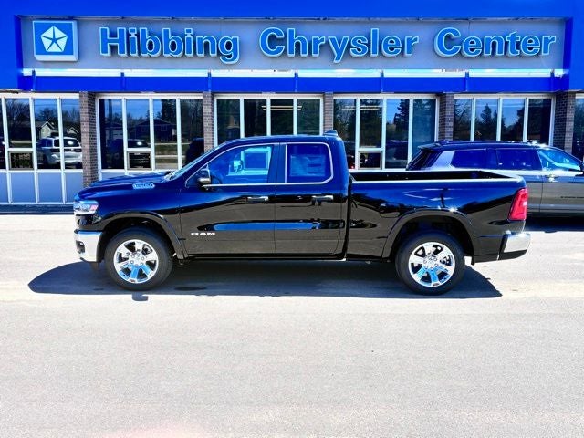 2026 RAM Ram 1500 Big Horn/Lone Star in Diamond Black Crystal Pearlcoat — front three-quarter view