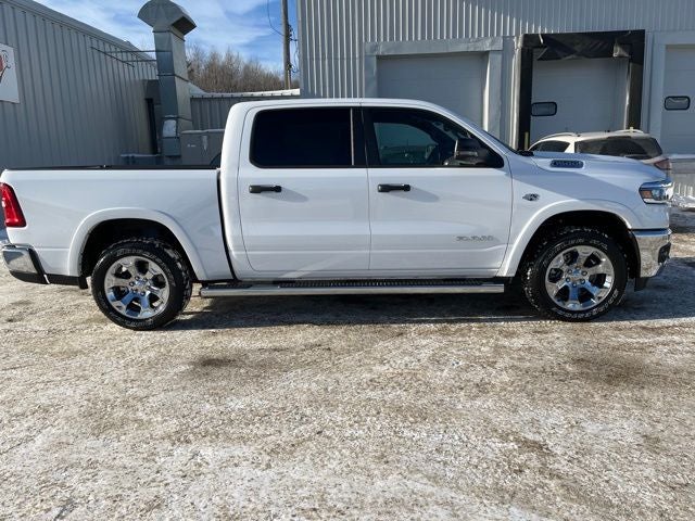 2026 RAM Ram 1500 Big Horn/Lone Star in Bright White Clearcoat — front three-quarter view