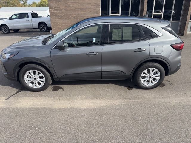 2024 Ford Escape Active in Gray Metallic — front three-quarter view
