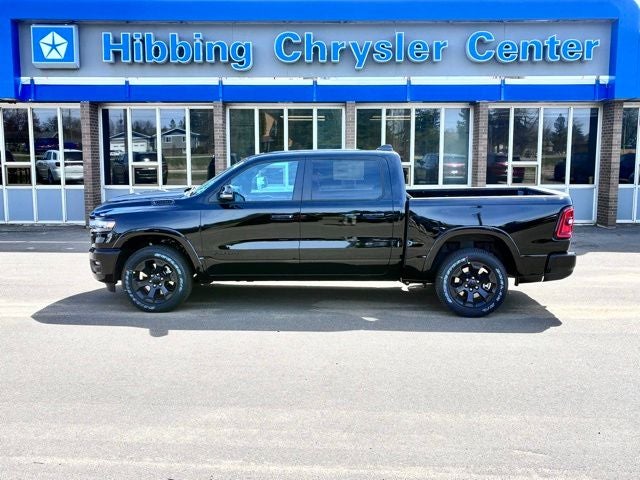 2026 RAM Ram 1500 Big Horn/Lone Star in Diamond Black Crystal Pearlcoat — front three-quarter view