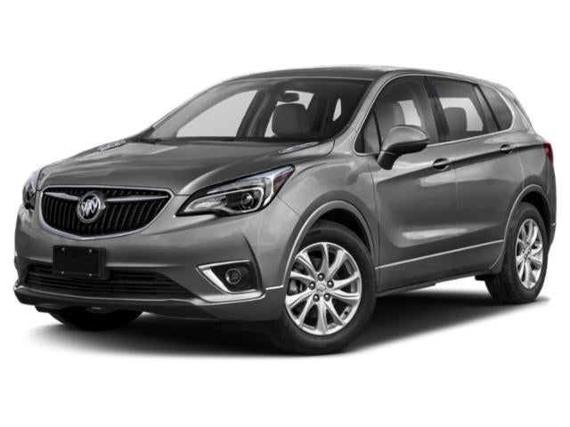 2020 Buick Envision Essence in Satin Steel Gray Metallic — front three-quarter view